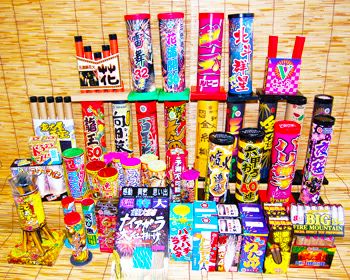 老人ホーム向け花火セット2